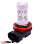   Светодиодная автолампа H8 10 LED CREE (2шт.)