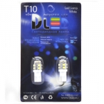  DLED Автолампа светодиодная T10 - W5W - 12 SMD 3528 (2шт.)